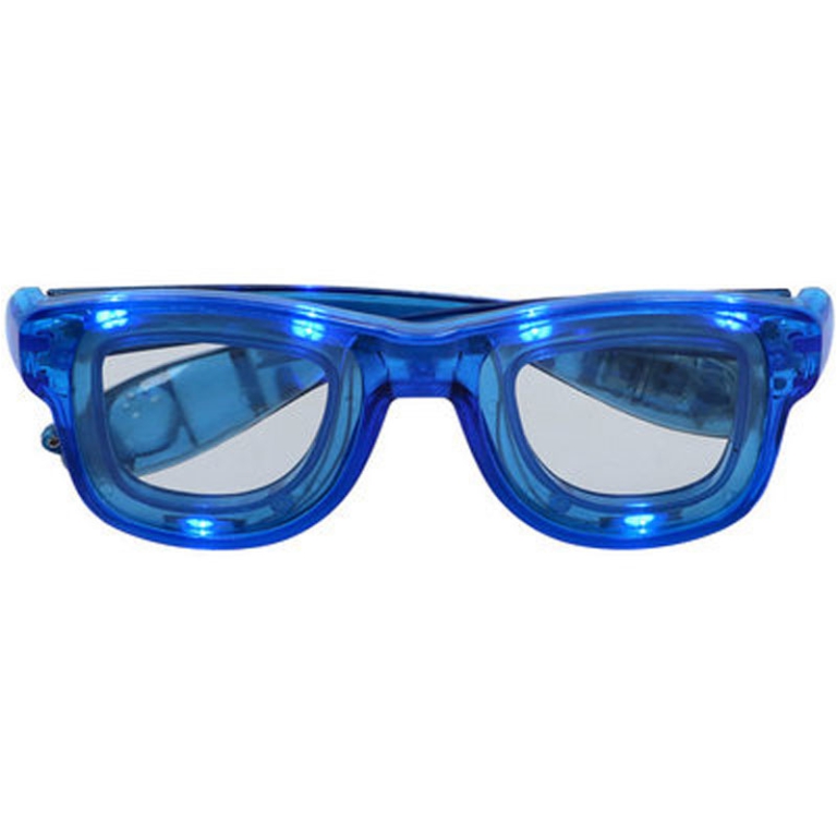 OCCHIALI LED LAMPEGGIANTI BLU 2