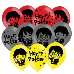 PALLONCINI LATTICE 6PZ   27CM HARRY POTTER