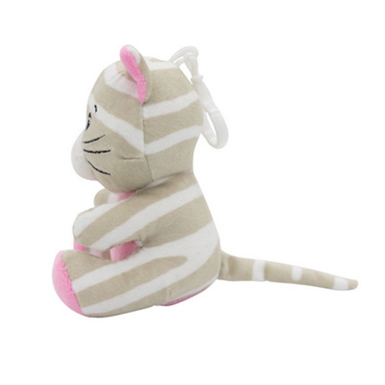 PESETTO PELUCHE 90GR 11CM GATTINA ROSA 2