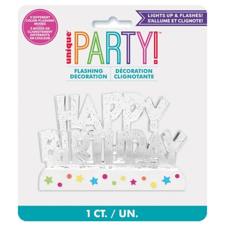 CANDELINA HAPPY BIRTHDAY 12X8CM LUMINOSA 2