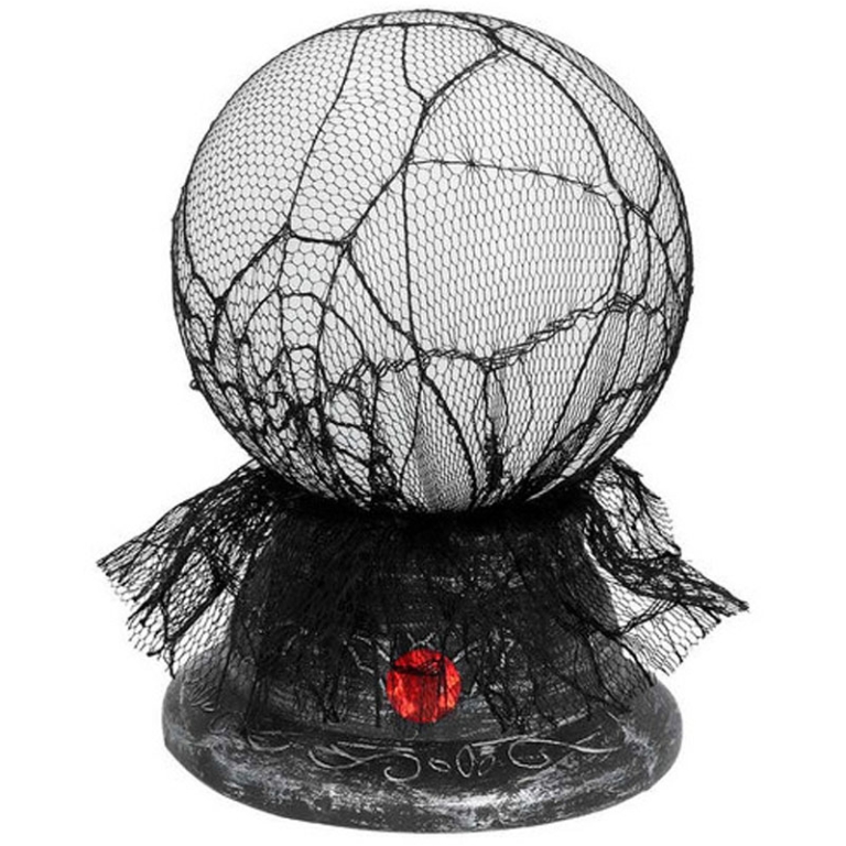 SFERA DI CRISTALLO HORROR 19X13CM SUONI E LUCI 2