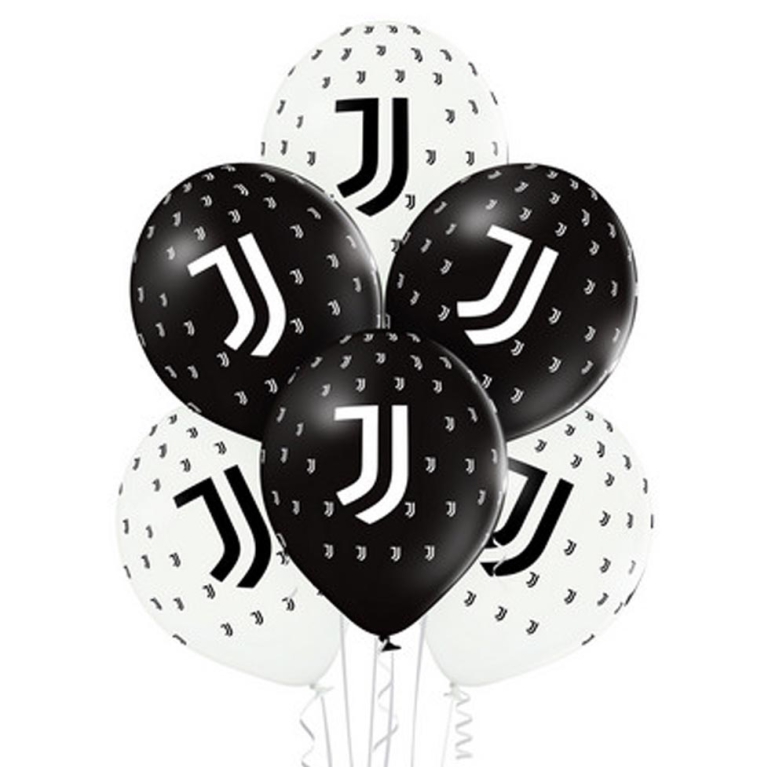 PALLONCINI LATTICE 12PZ  30CM JUVENTUS