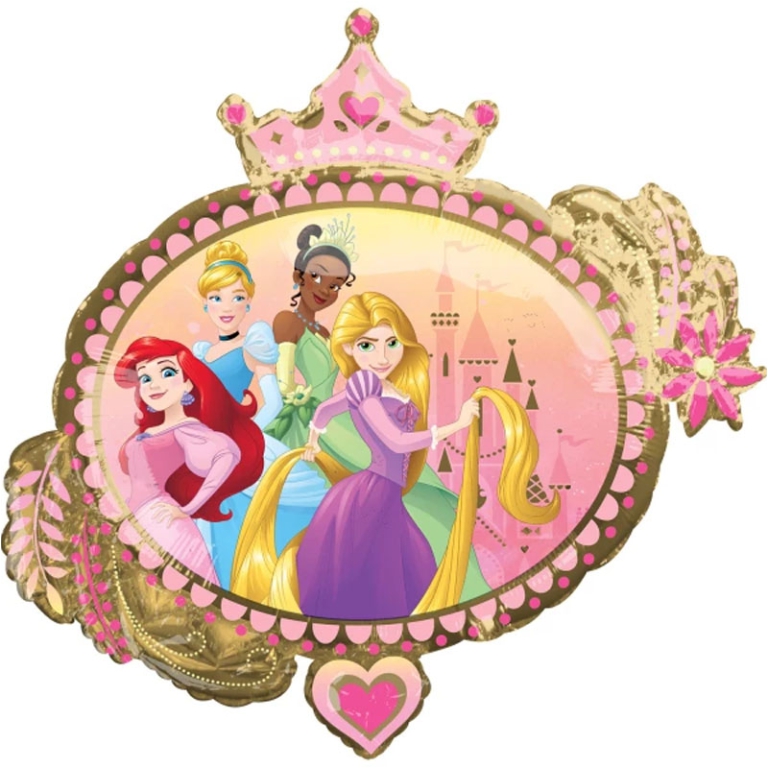 PALLONCINO MYLAR 86X81CM PRINCIPESSE 2