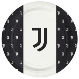 PIATTI IN CARTA 18CM 8PZ JUVENTUS