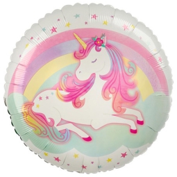 PALLONCINO MYLAR 42CM    UNICORNO INCANTATO