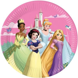 PIATTI CARTA 23CM 8PZ    PRINCIPESSE