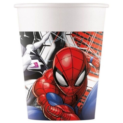 BICCHIERI CARTA 200ML    8PZ SPIDERMAN