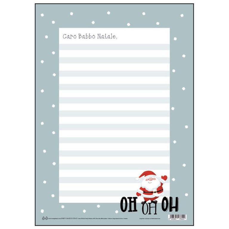 LETTERINA BABBO NATALE   12PZ ASSORTITI