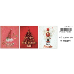 CHIUDIPACCO XMAS GLITTER SOGGETTI ASSORTITI