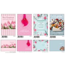 BIGLIETTI AUGURI 12PZ    COMPLEANNO GLITTER