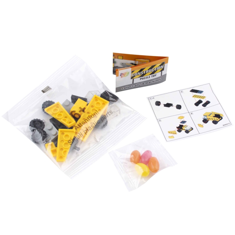 CARAMELLE CON COSTRUZIONI MEZZI LAVORO 5GR 20PZ 2