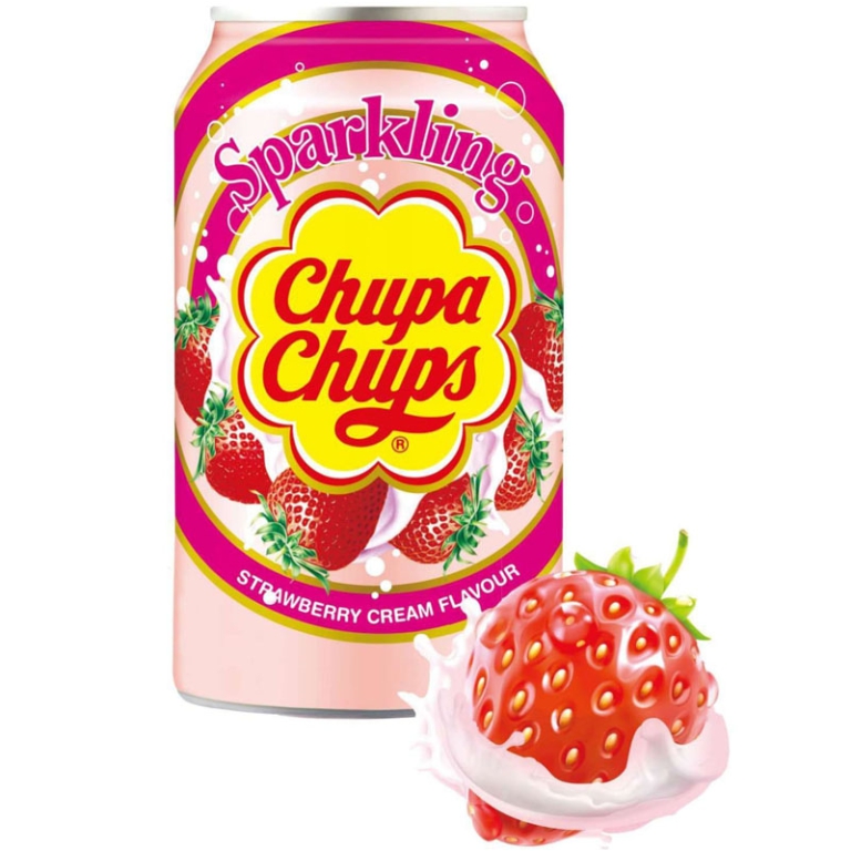 CHUPA CHUPS BIBITA PANNA FRAGOLA 345ML