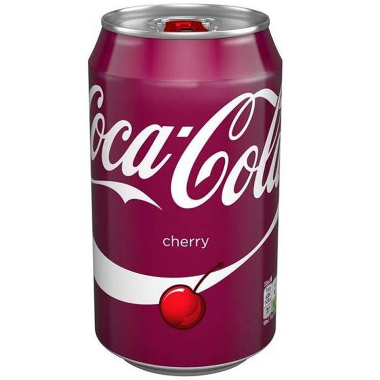 COCA COLA CHERRY 330ML   GUSTO CILIEGIA COLA