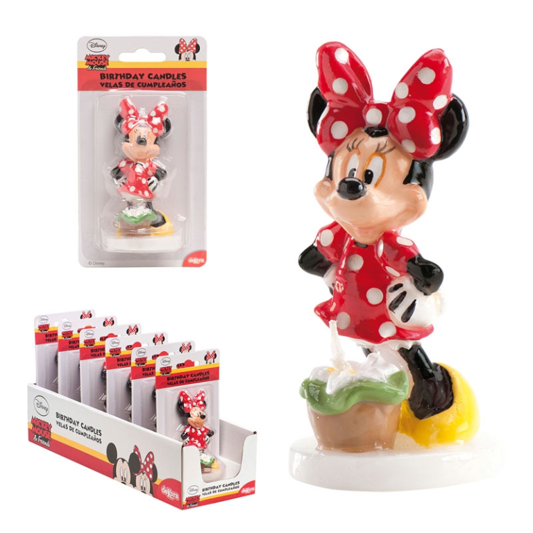CANDELINA MINNIE 3D 8CM