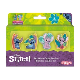 CANDELINE STITCH 4PZ     4,5CM