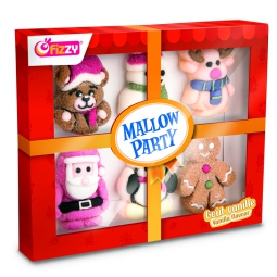 SCATOLA CHRISTMAS 90GR   MALLOW PARTY