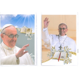 BIGLIETTI AUGURI 12PZ    PASQUA PAPA FRANCESCO