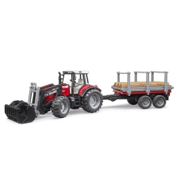 TRATTORE MASSEY FERGUSON 7480 CON CARICATORE
