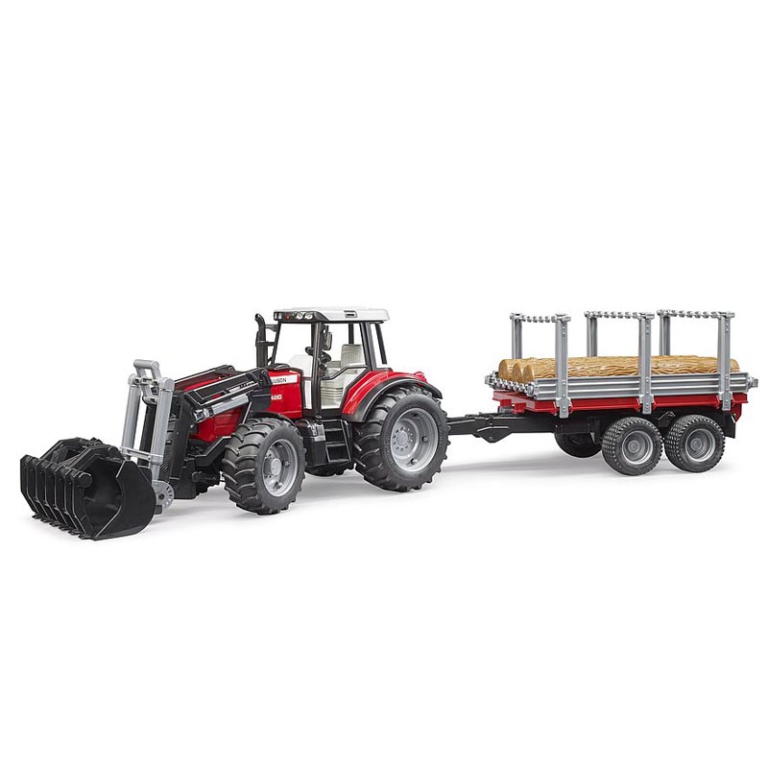 TRATTORE MASSEY FERGUSON 7480 CON CARICATORE