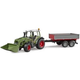 TRATTORE FENDT VARIO 211 CON BENNA RIMORCHIO L55CM