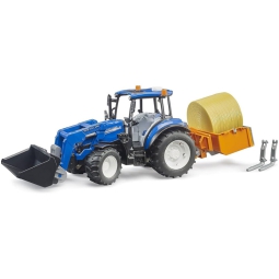 TRATTORE NEW HOLLAND T5 120 CON BENNA