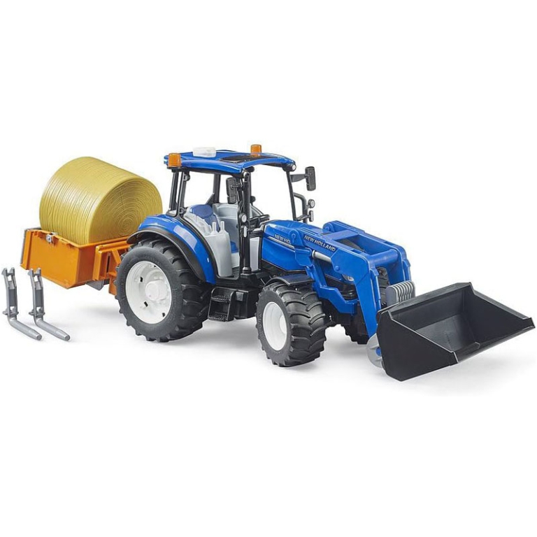 TRATTORE NEW HOLLAND T5 120 CON BENNA 2