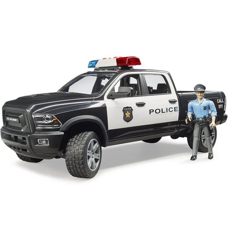 RAM 2500 POLIZIA CON POLIZIOTTO L40CM 2