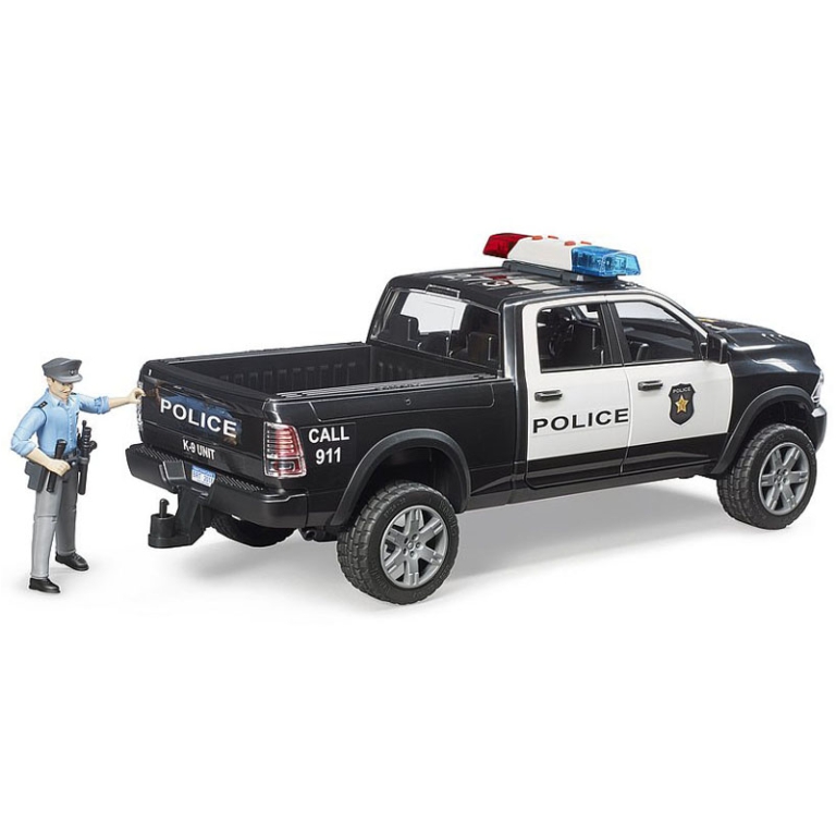 RAM 2500 POLIZIA CON POLIZIOTTO L40CM 3