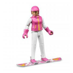 SNOWBOARDER (FEMMINA) CON ACCESSORI