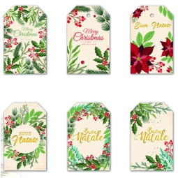 CHIUDIPACCO XMAS 5X8CM 12 BLISTER DA 6PZ