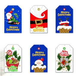 CHIUDIPACCO XMAS 5X8CM 12 BLISTER DA 6PZ