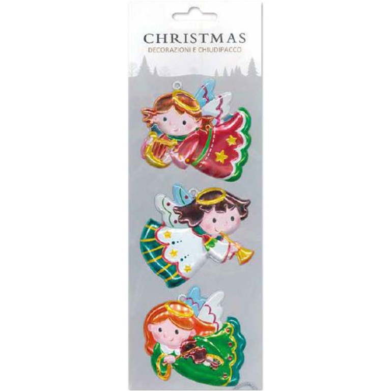 CHIUDIPACCO DECORAZIONE 3D 30X10CM ANGIOLETTI