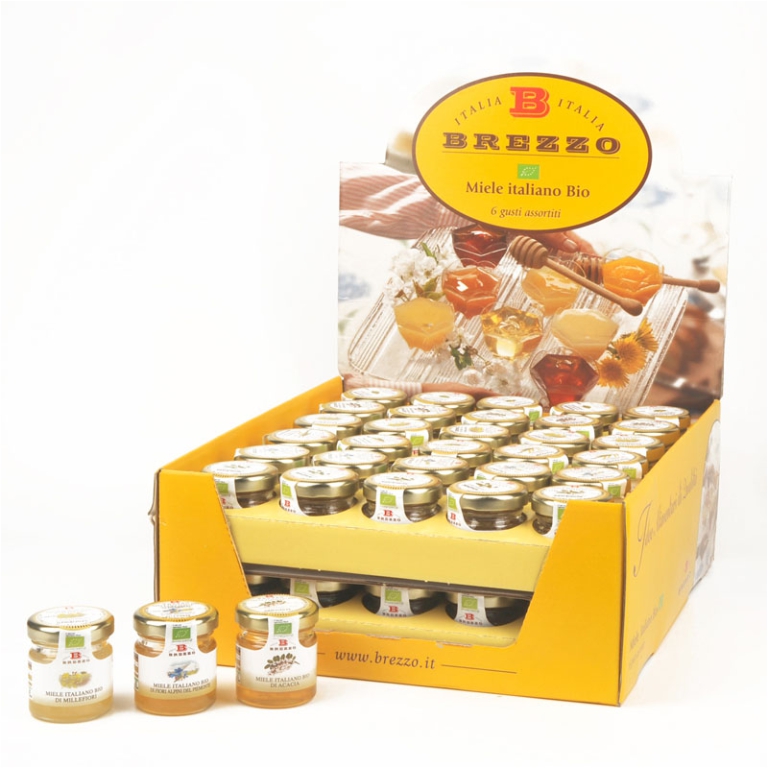 MIGNON MIELE ITALIANO BIO 35GR 60PZ EXPO BANCO