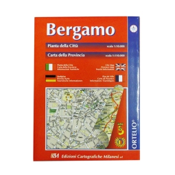 CARTINE BG CITTA' E PROVINCIA STRADALI PIEGATE