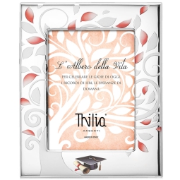 CORNICE 13X18CM DECORO   ALBERO DELLA VITA LAUREA