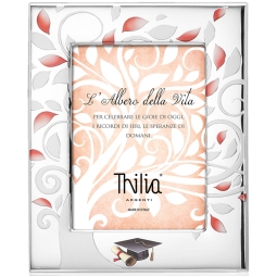 CORNICE 10X15CM DECORO   ALBERO DELLA VITA LAUREA
