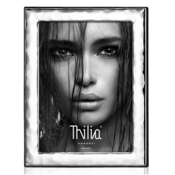 CORNICE 13X18CM ARGENTATA MARTELLATA