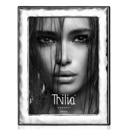 CORNICE 6X9CM ARGENTATA  MARTELLATA