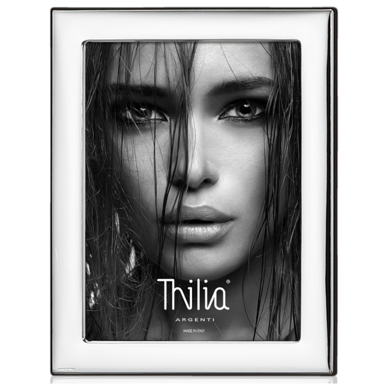 CORNICE 13X18CM ARGENTATA LISCIA