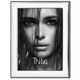 CORNICE 10X15CM ARGENTATA LISCIA