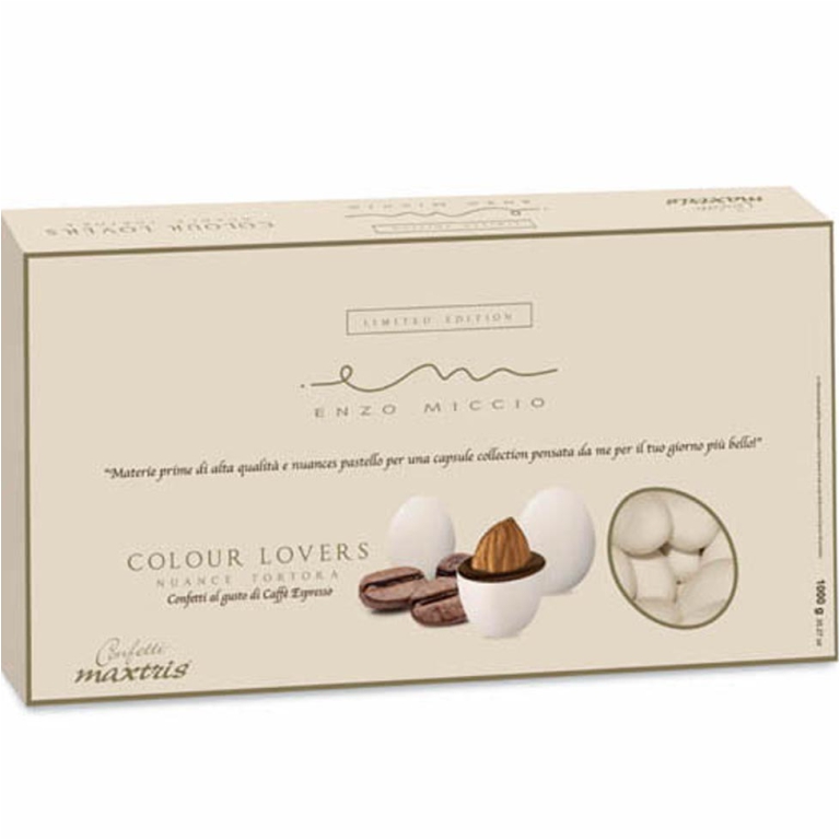 CONFETTI ENZO MICCIO 1KG NUANCE TORTORA CAFFE'