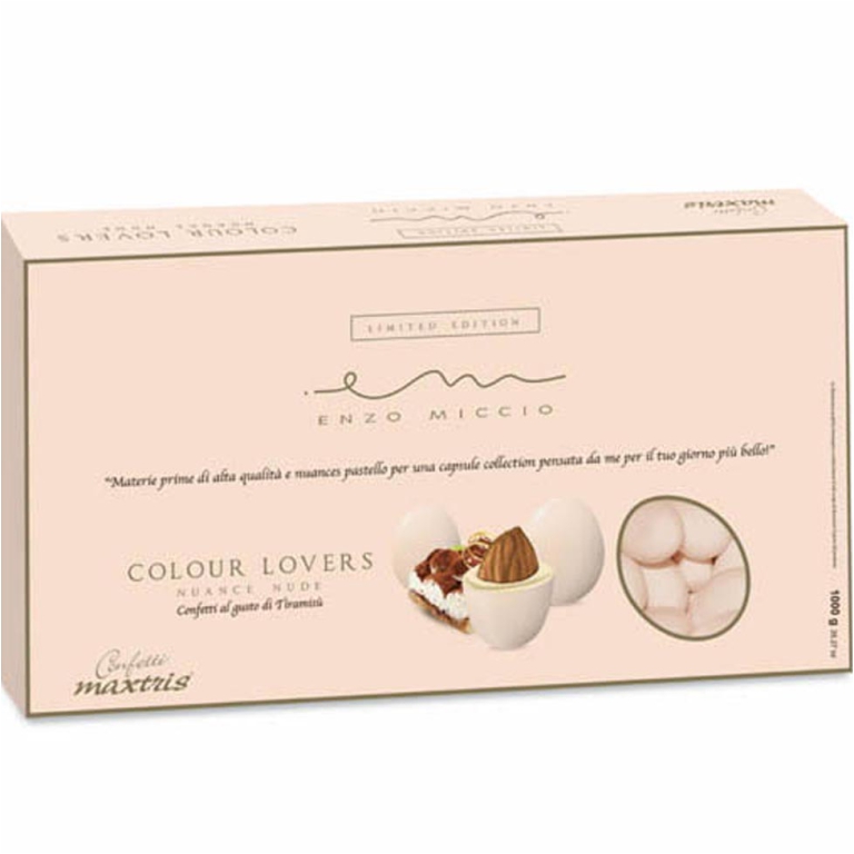 CONFETTI ENZO MICCIO 1KG NUANCE NUDE TIRAMISU'