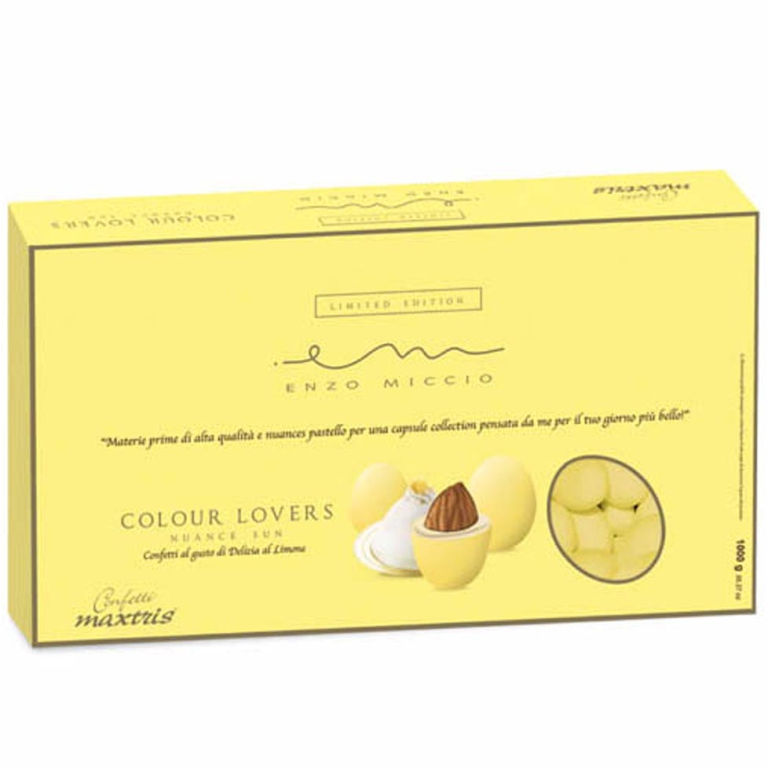 CONFETTI ENZO MICCIO 1KG NUANCE SUN DELIZIA LIMONE