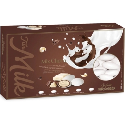 CONFETTI TWO MILK 1KG    MIX CHOCO