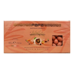 DRAGEE CIOCCO PESCA E BASILICO 500GR