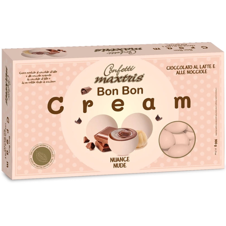 BON BON CREAM MAXTRIS 900GR NUDE CREMA NOCCIOLA