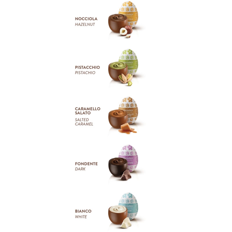OVETTE 500GR CIOCCO RIPIENE STAGNOLATE GUSTI ASSORTITI 2