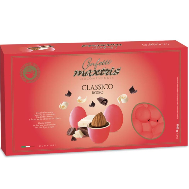 CONFETTI MAXTRIS 1KG     ROSSO CLASSICO