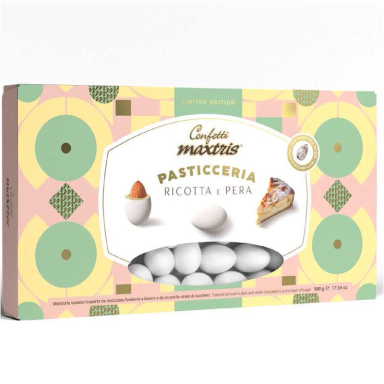 CONFETTI MANDORLA RICOTTA E PERA 500GR