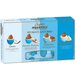 CONFETTI MAXTRIS 1KG CIOCCOLATO SFUMATI AZZURRI